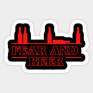 Stranger Beer Sticker